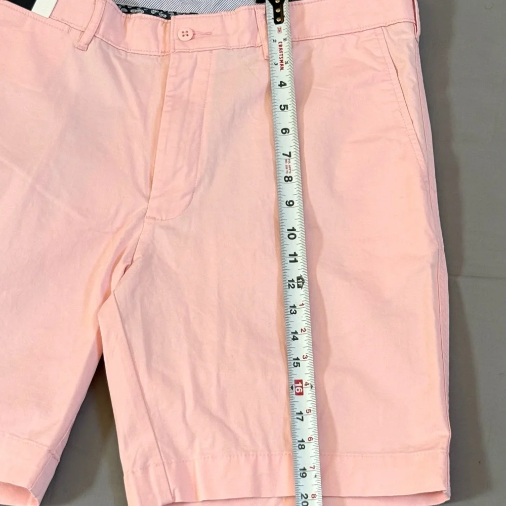 Daniel Cremieux Men's Light Pink Flat Front Shorts‎
